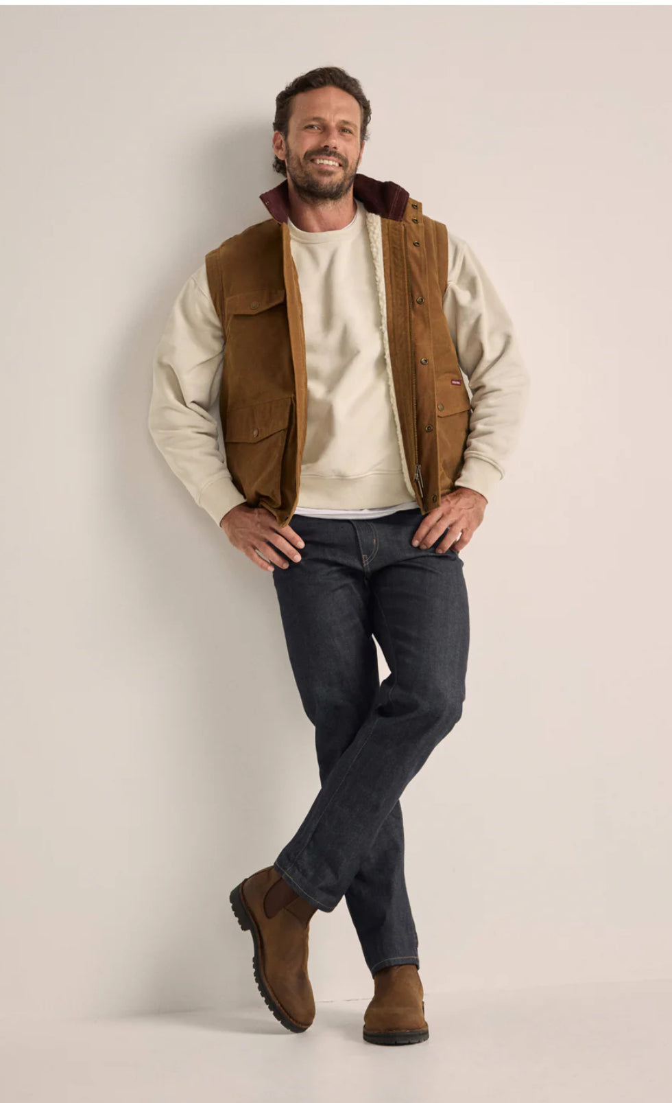 Driza-Bone Lumberjack Vest-Western Culture Leather