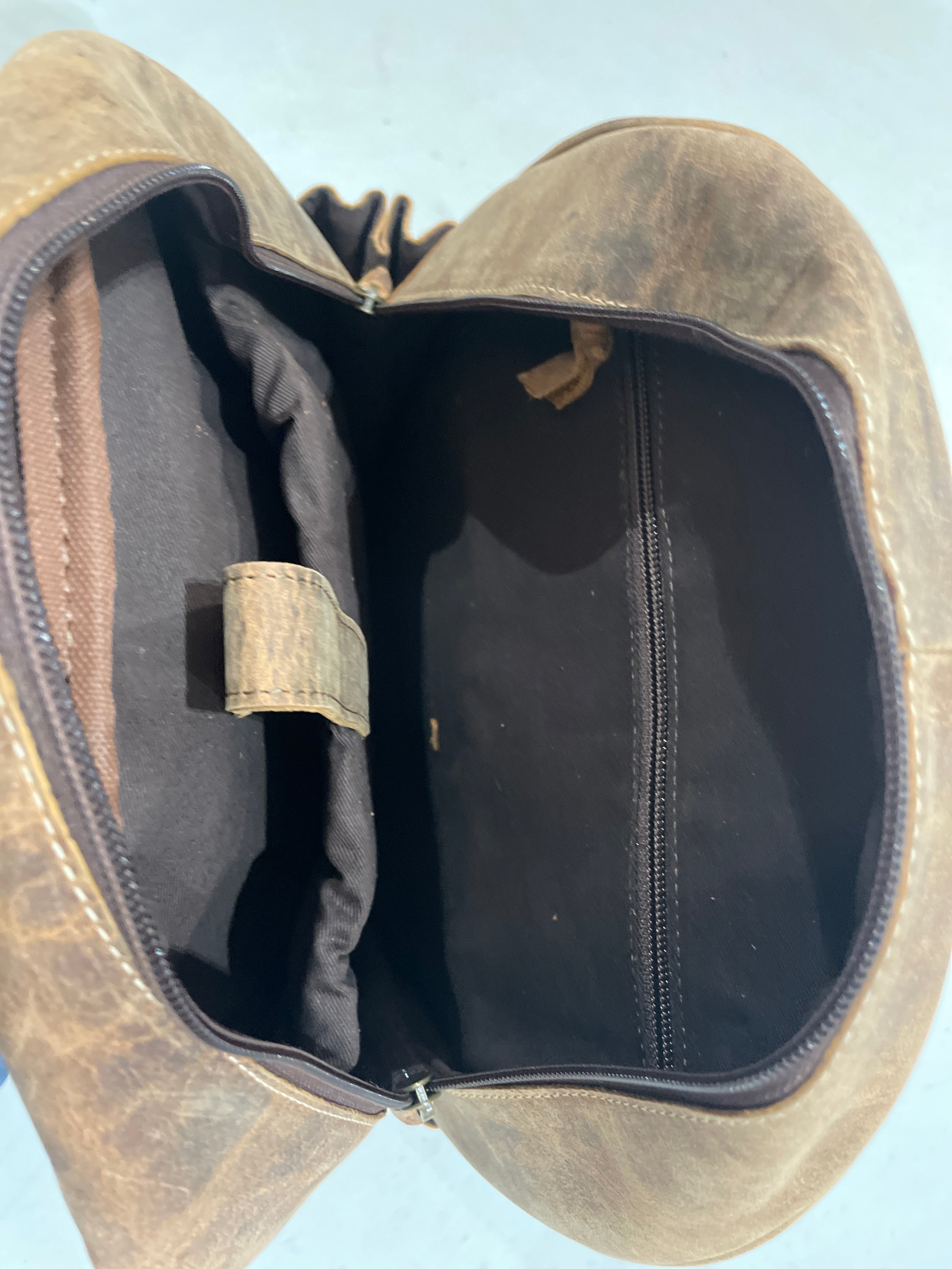 Leather Back Pack-Western Culture Leather