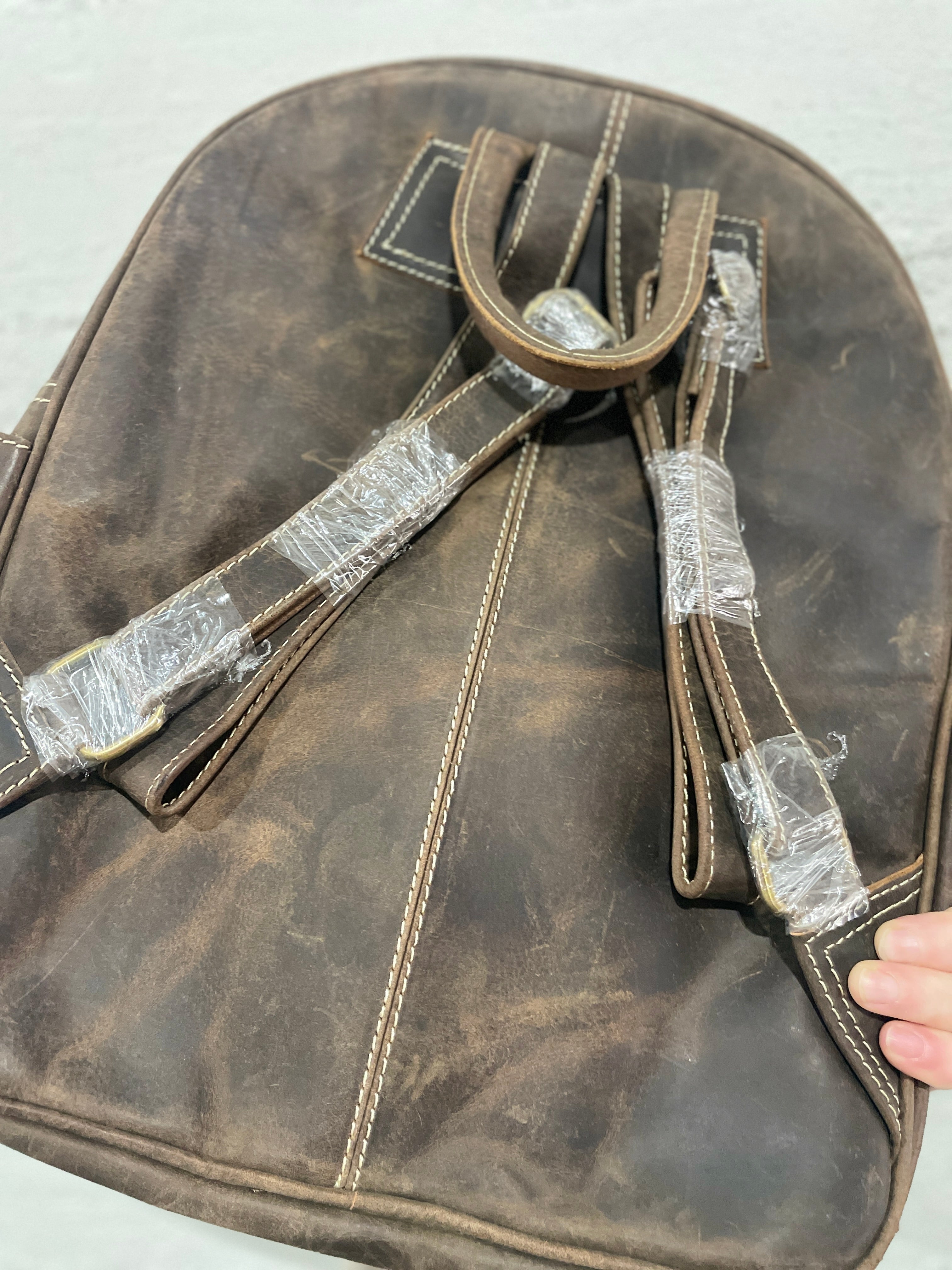 Leather Back Pack-Western Culture Leather