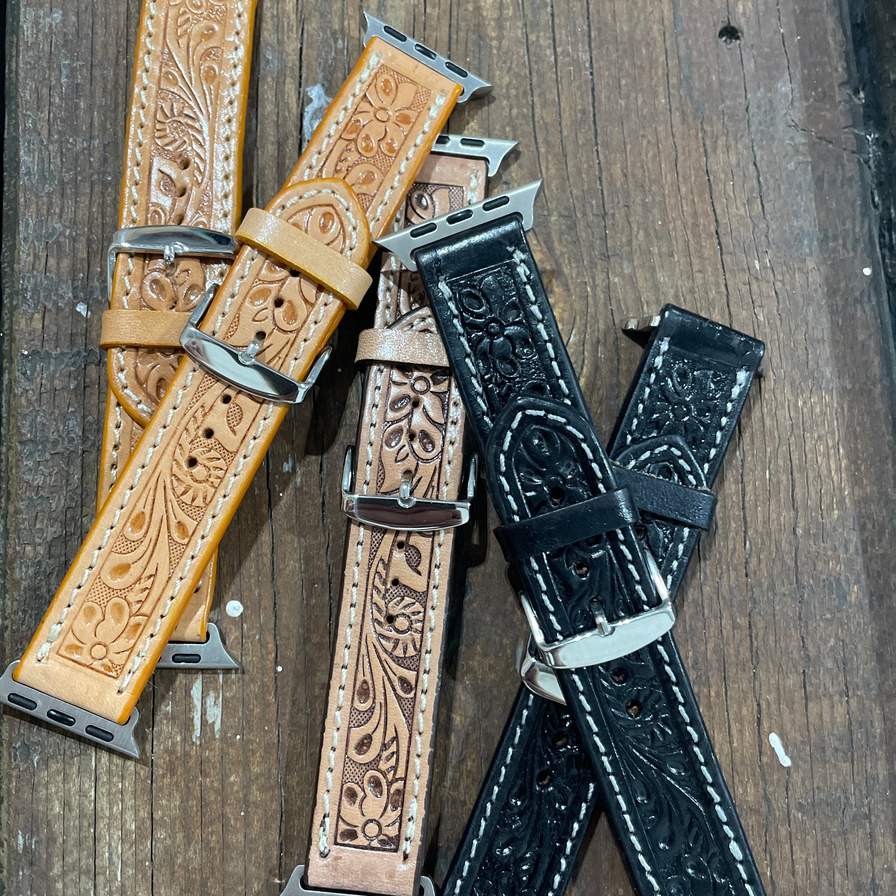 Apple iWatch Band-Western Culture Leather