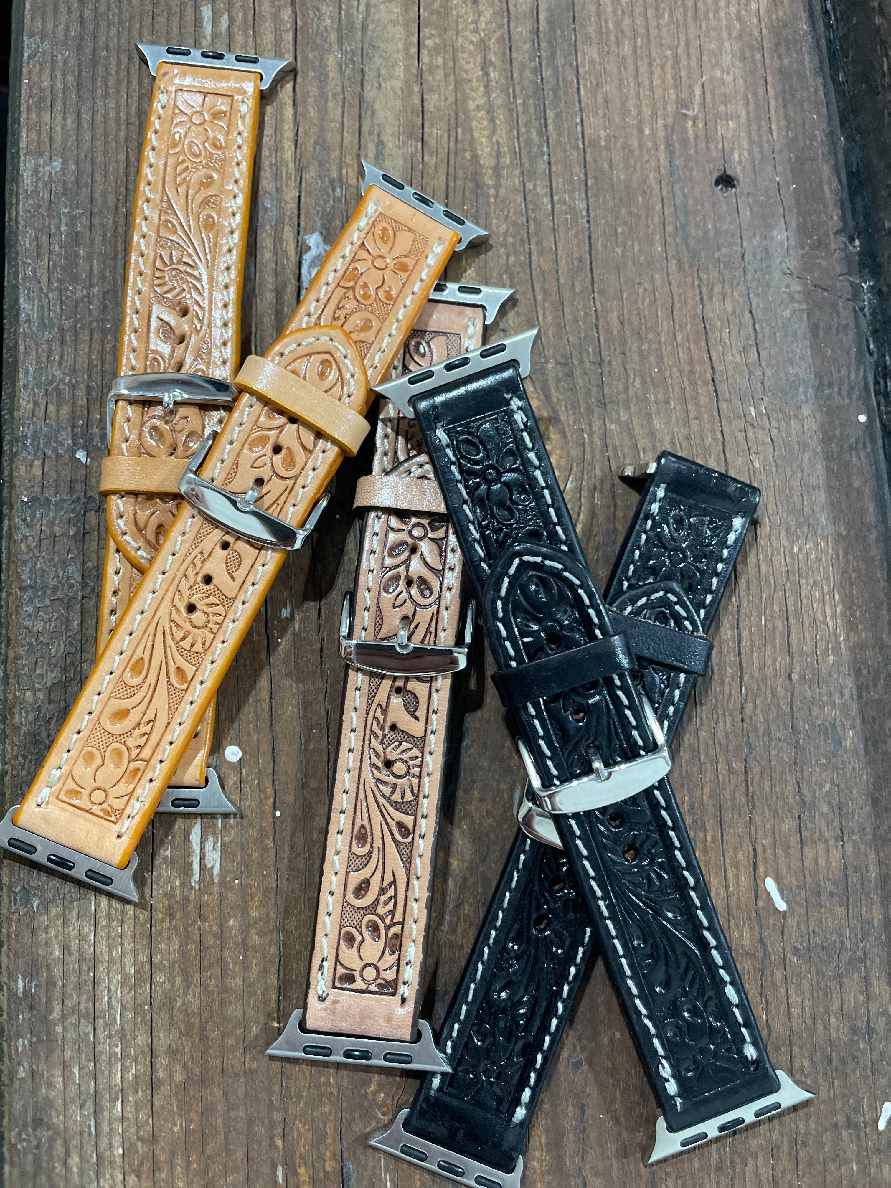 Apple iWatch Band-Western Culture Leather