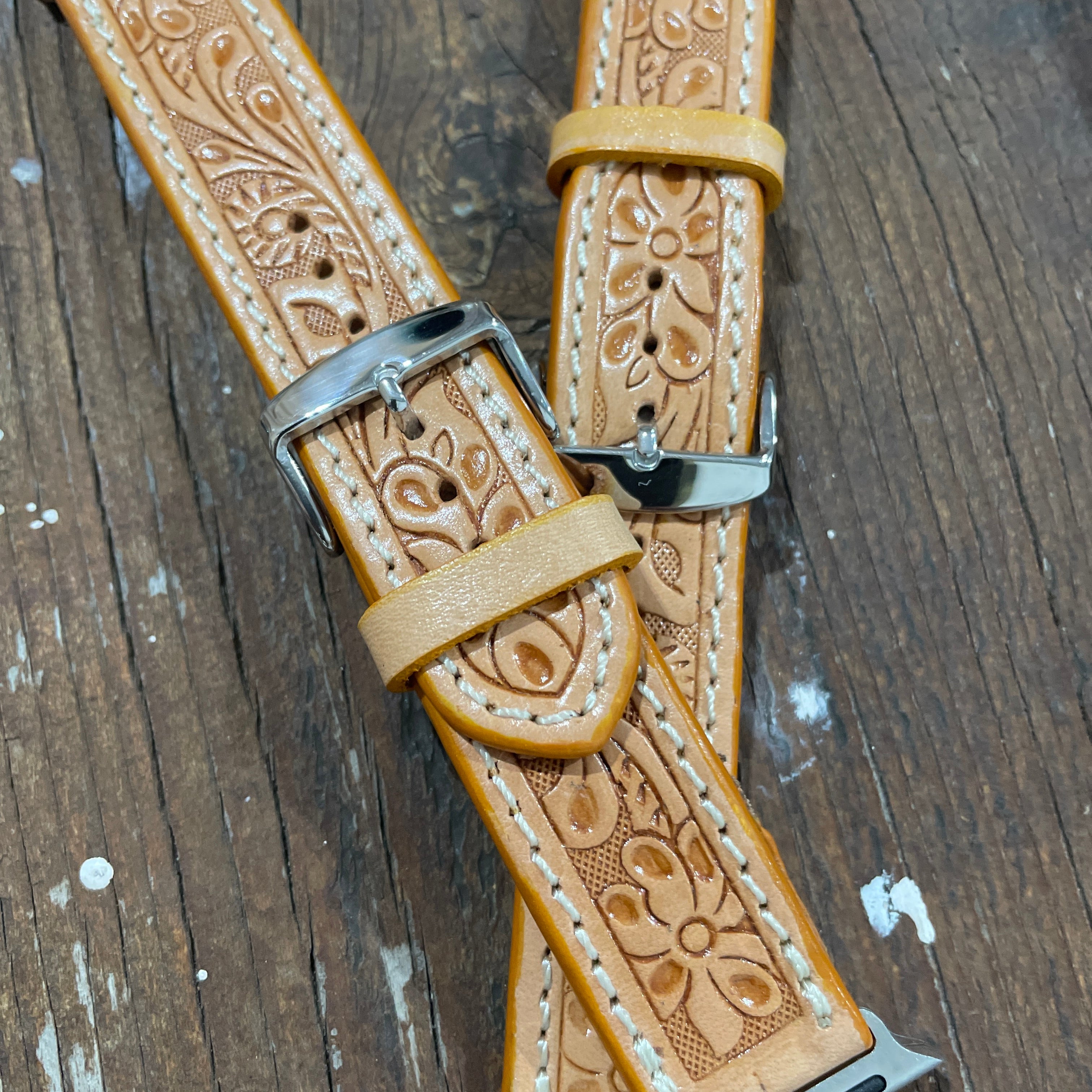 Apple iWatch Band-Western Culture Leather
