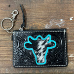 Jersey Wallet Key Fob-Western Culture Leather