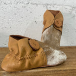 Baby Leather Booties-Western Culture Leather