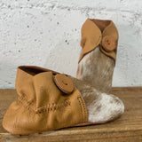 Baby Leather Booties-Western Culture Leather