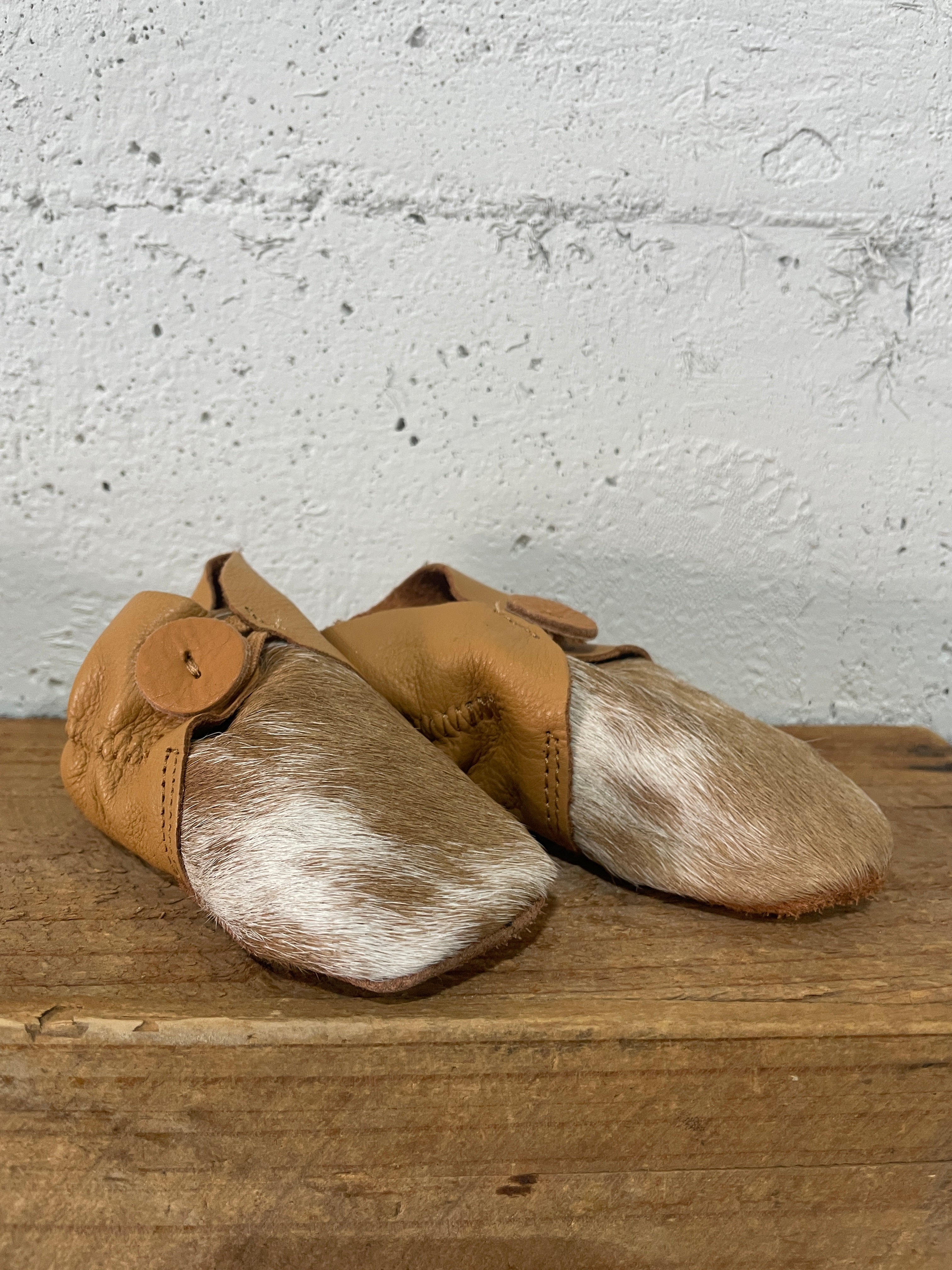 Baby Leather Booties-Western Culture Leather