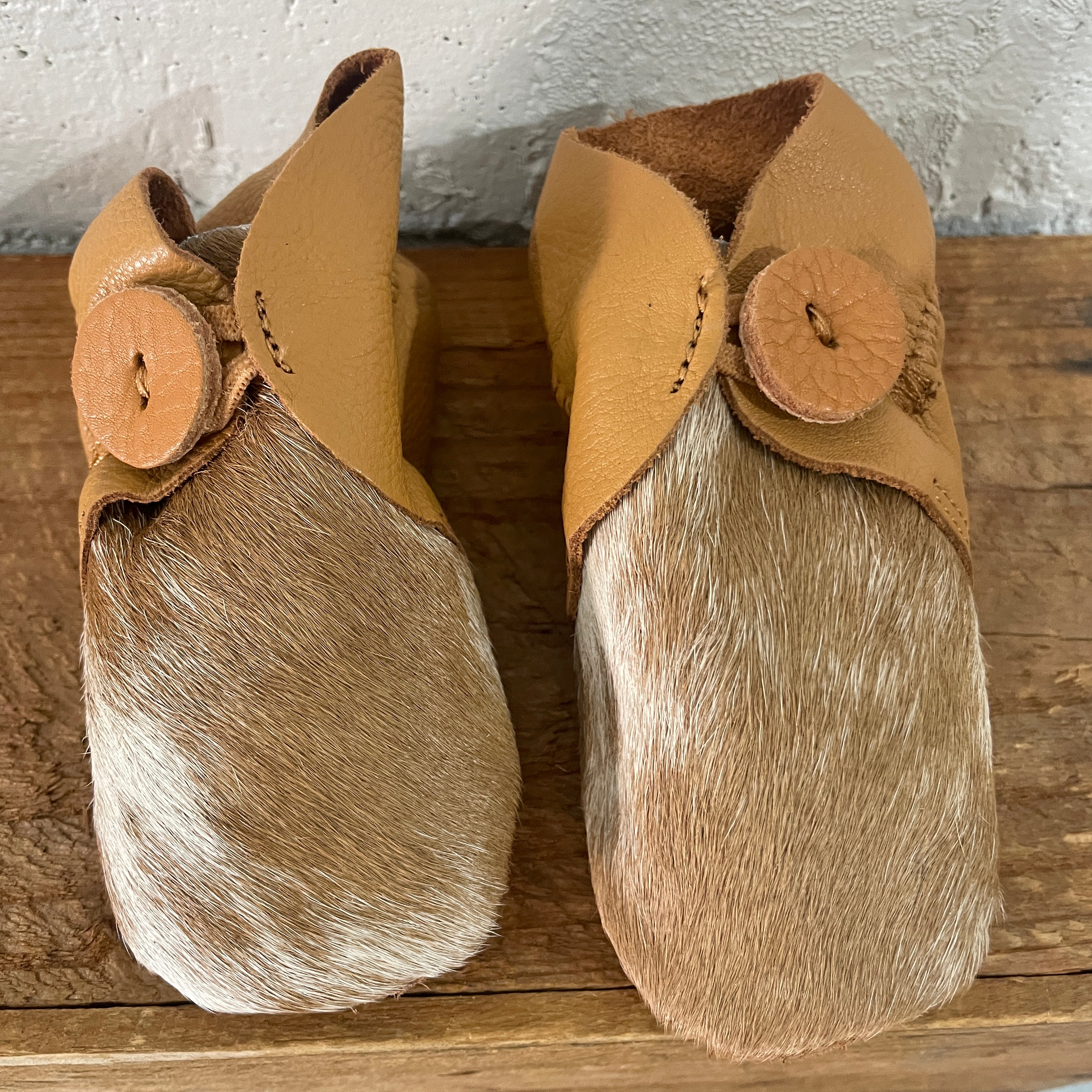 Baby Leather Booties-Western Culture Leather