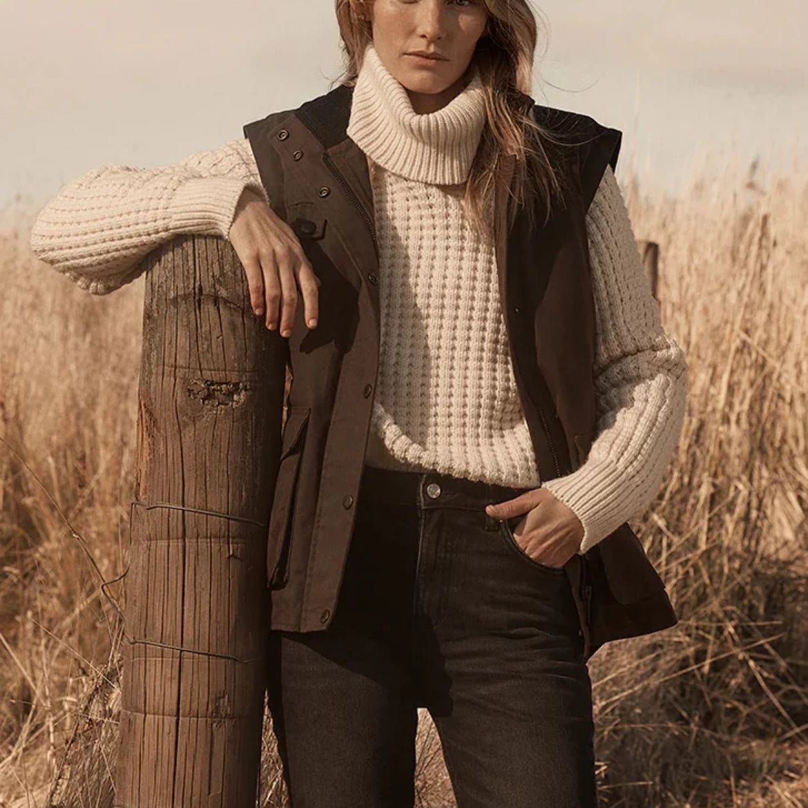 Vintage Padded Vest-Western Culture Leather