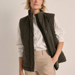 Vintage Padded Vest-Western Culture Leather