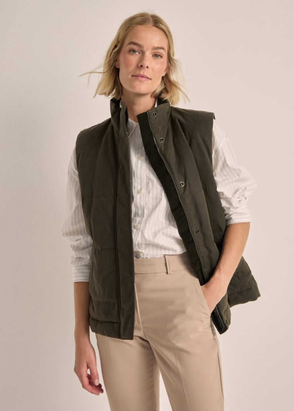 Vintage Padded Vest-Western Culture Leather
