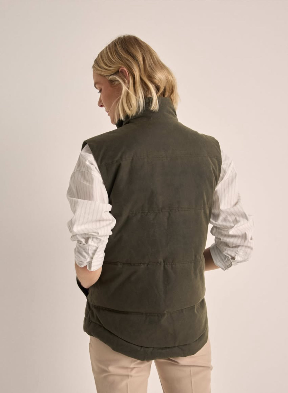 Vintage Padded Vest-Western Culture Leather