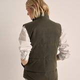 Vintage Padded Vest-Western Culture Leather