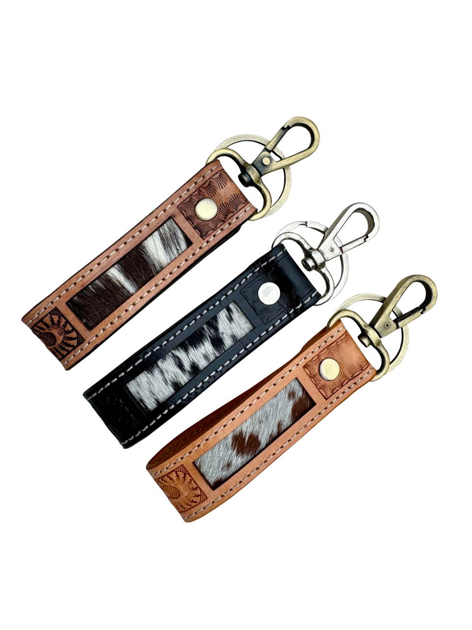 Daisy Wrist Keyring-Western Culture Leather