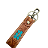 Daisy Wrist Keyring-Western Culture Leather