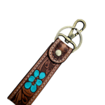 Daisy Wrist Keyring-Western Culture Leather