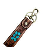 Daisy Wrist Keyring-Western Culture Leather