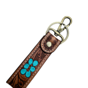 Daisy Wrist Keyring-Western Culture Leather