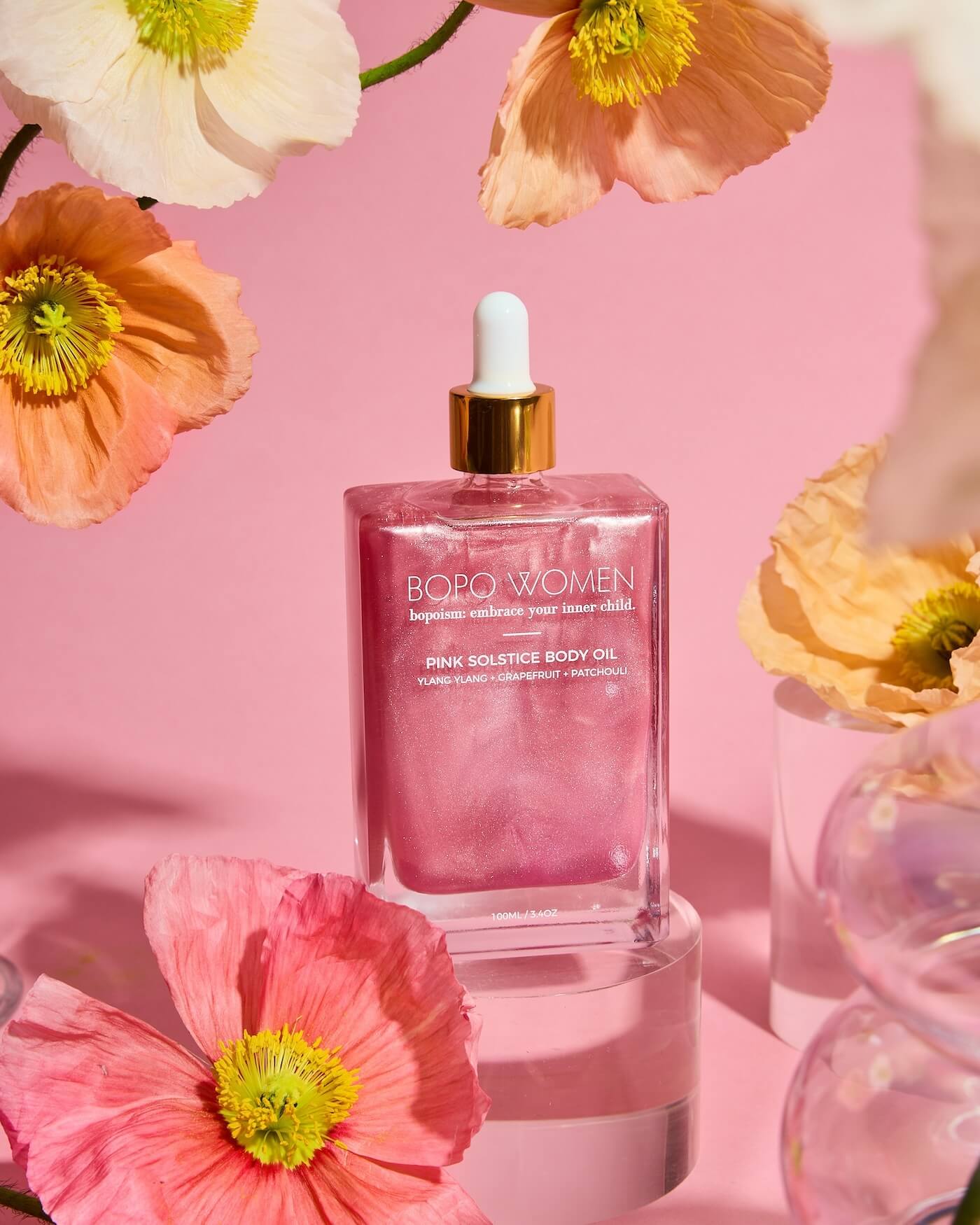 Pink Solstice Body Oil-Western Culture Leather