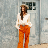 Ivory Ladies Blouse