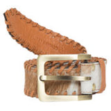 Jersey Hide Belt Boho Belt-Western Culture Leather
