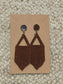 Leather Stud Dangles-Western Culture Leather