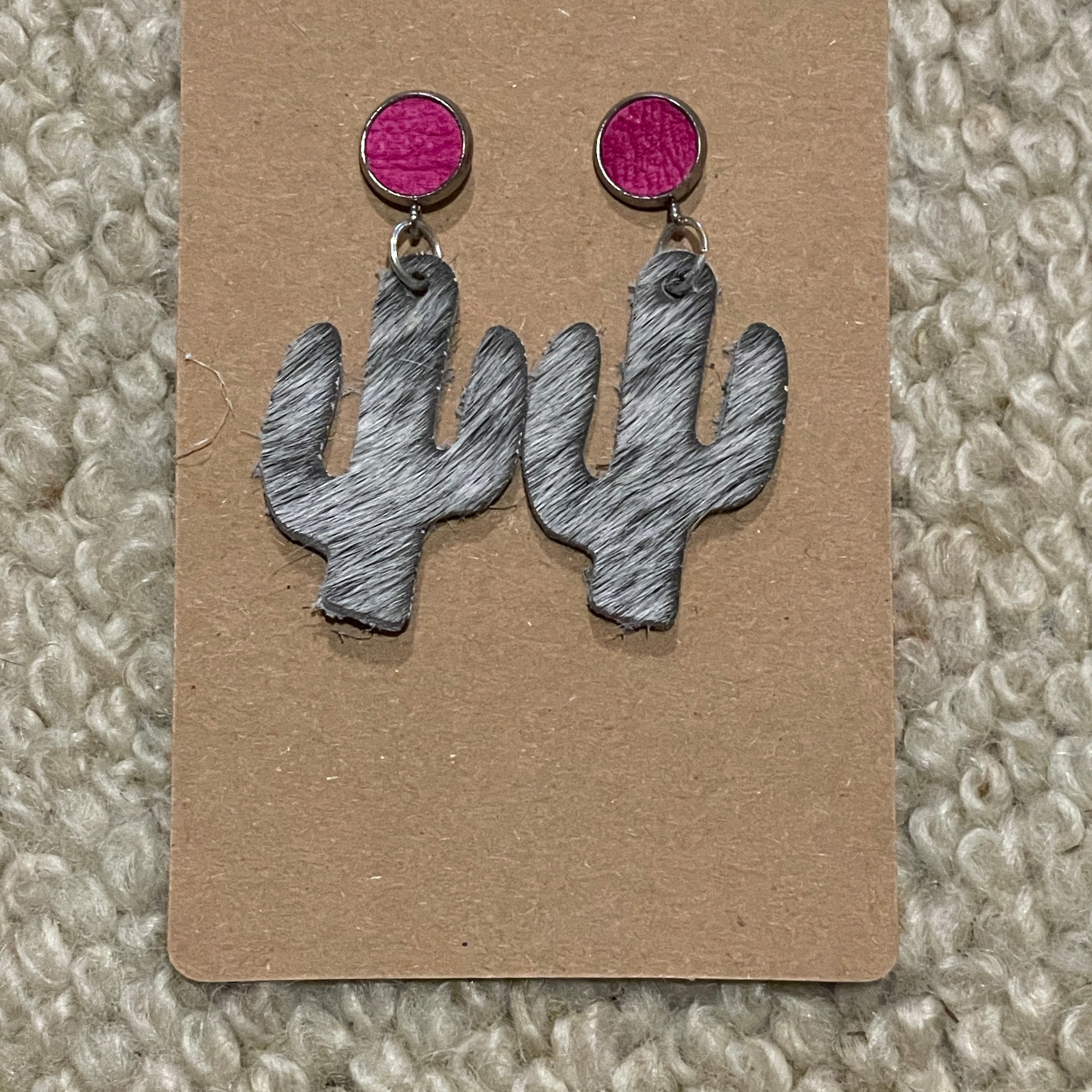 Leather Stud Dangles-Western Culture Leather
