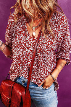 Burgundy Smock-Western Culture Leather