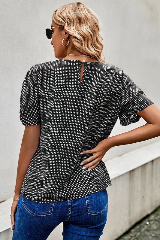 Dot Blouse-Western Culture Leather