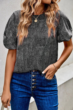 Dot Blouse-Western Culture Leather