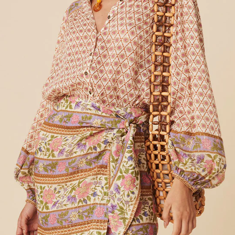 Boho Blouse-Western Culture Leather