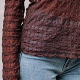 Candi Top-Western Culture Leather