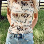 Mustang River Mesh Top-Western Culture Leather