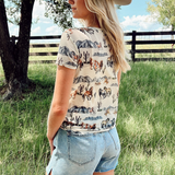 Mustang River Mesh Top-Western Culture Leather