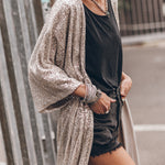 Shimmer Kimono-Western Culture Leather