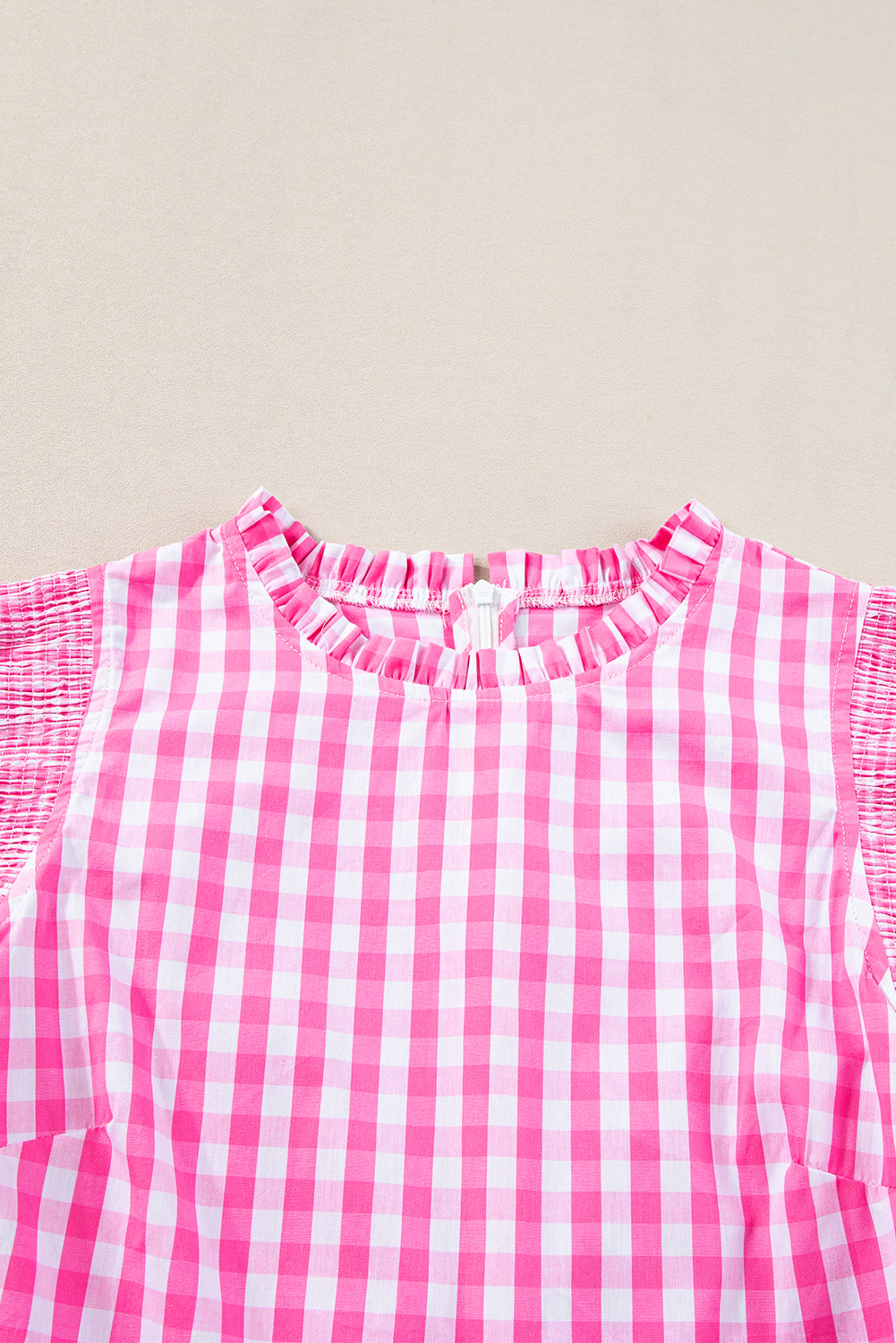Rose Gingham Top-Western Culture Leather