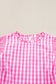 Rose Gingham Top-Western Culture Leather