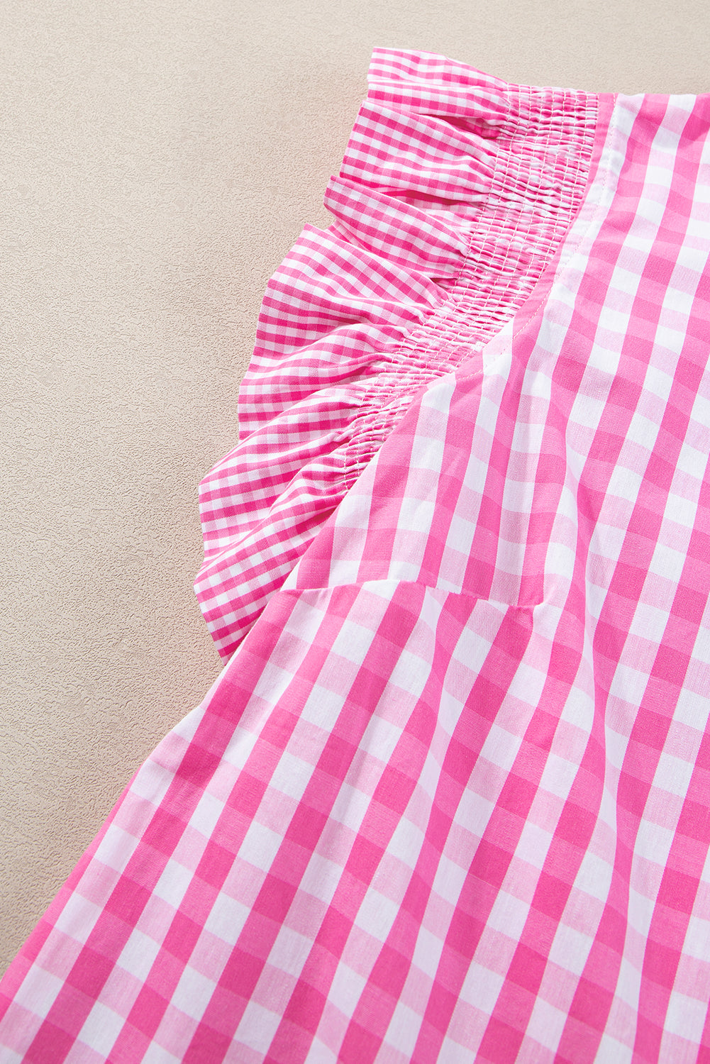 Rose Gingham Top-Western Culture Leather