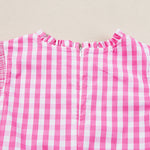 Rose Gingham Top-Western Culture Leather