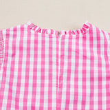 Rose Gingham Top-Western Culture Leather
