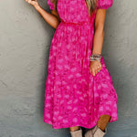 Rose Floral Dress-Western Culture Leather