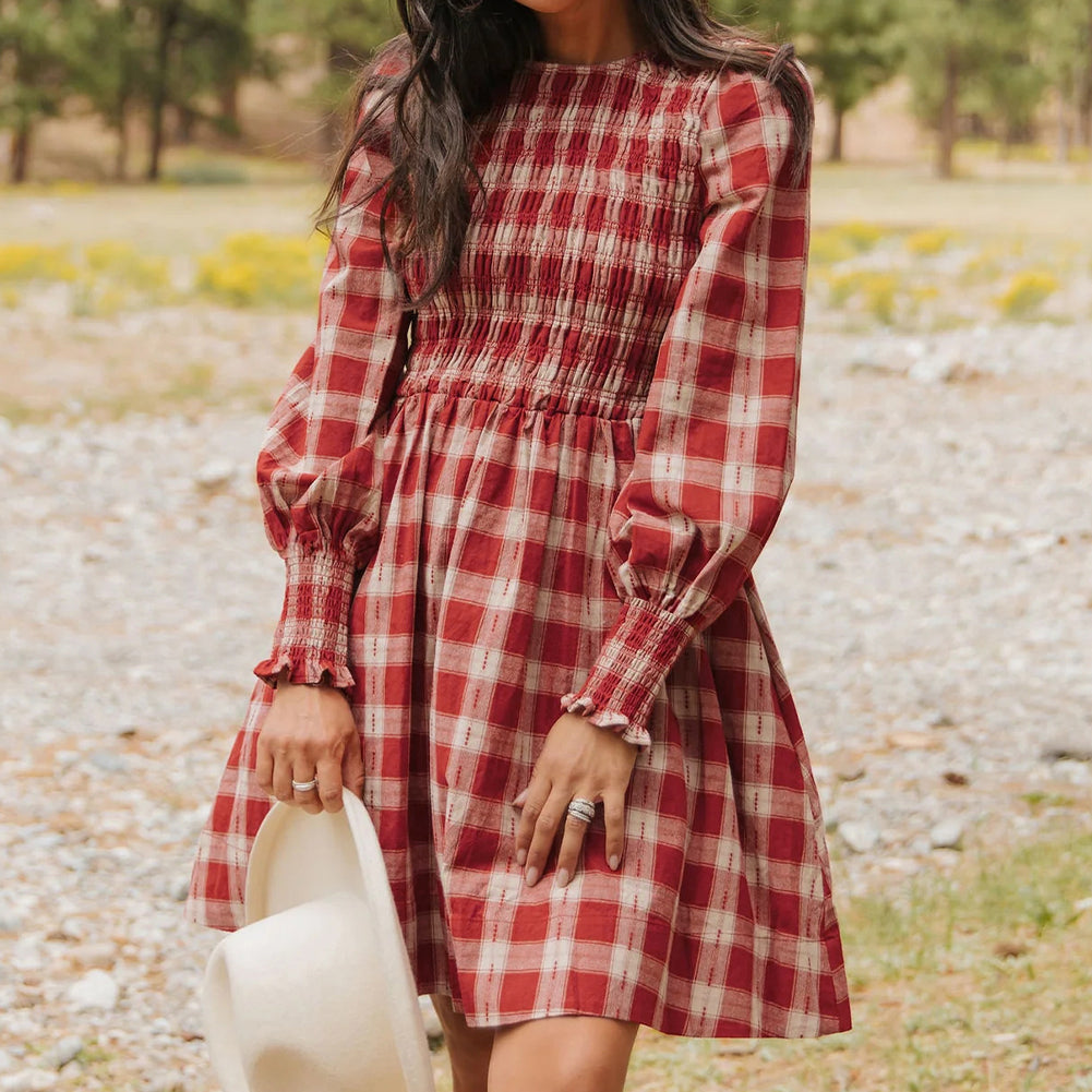 Chaney Smock Dress-Western Culture Leather