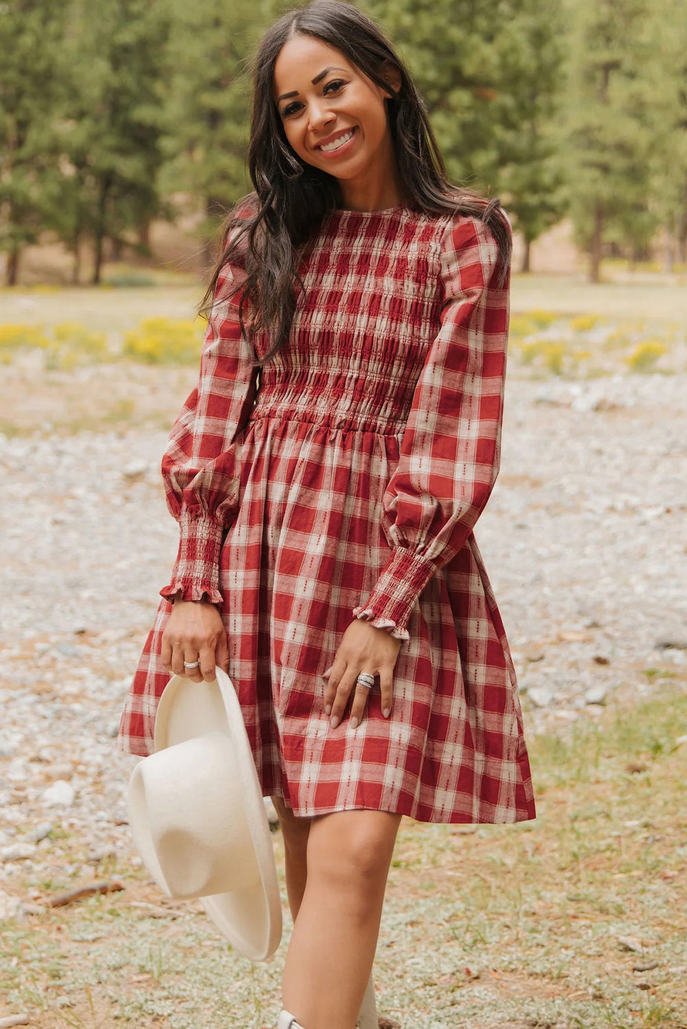 Chaney Smock Dress-Western Culture Leather