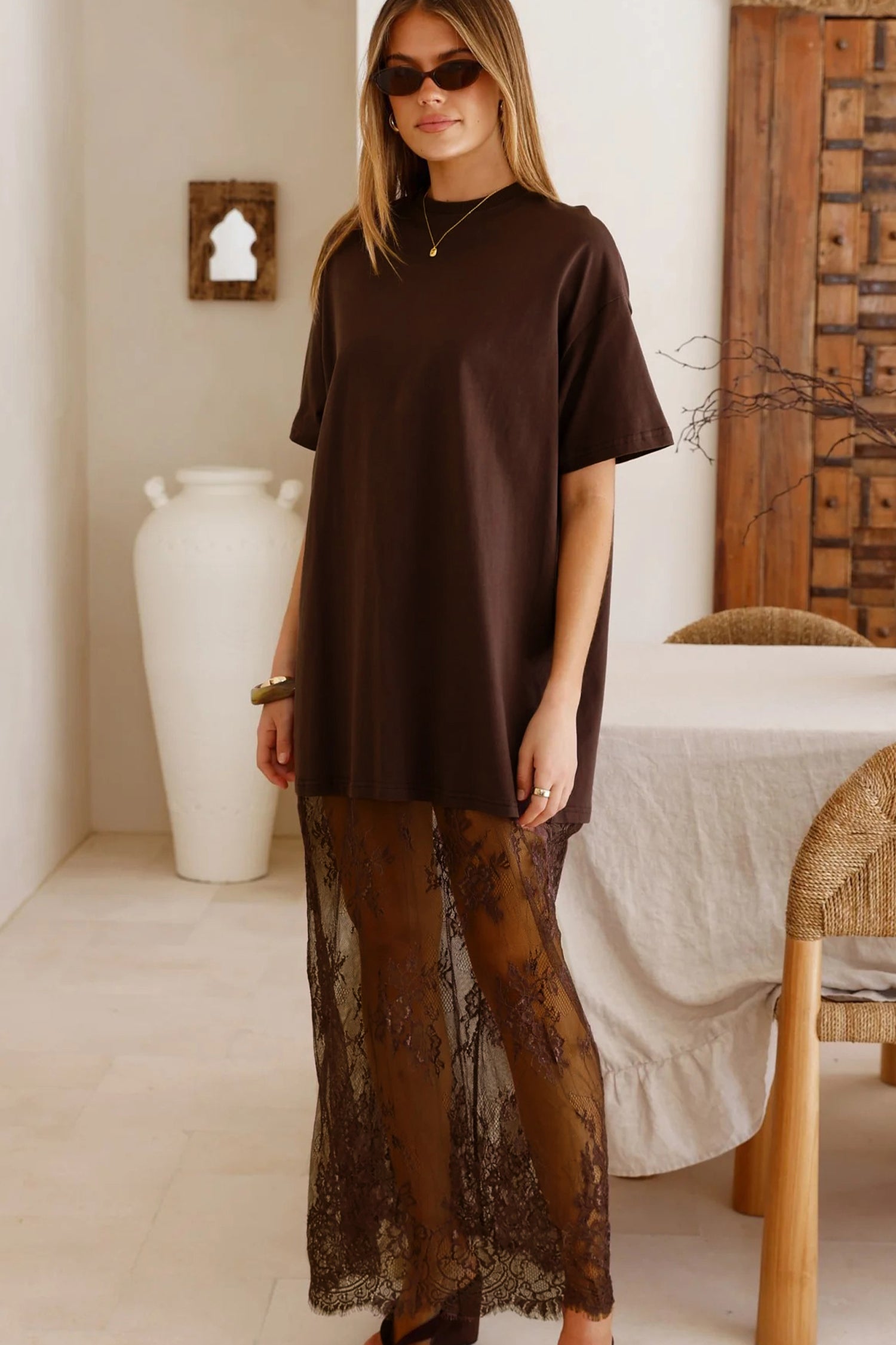 Ruby Sandalwood Maxi-Western Culture Leather