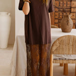 Ruby Sandalwood Maxi-Western Culture Leather