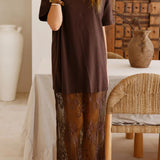 Ruby Sandalwood Maxi-Western Culture Leather