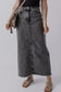 Dusty Denim Skirt-Western Culture Leather
