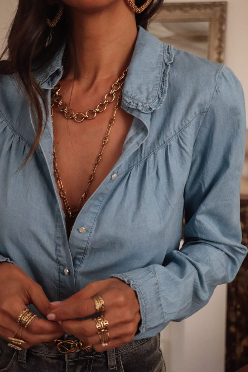 Jesse Blouse-Western Culture Leather
