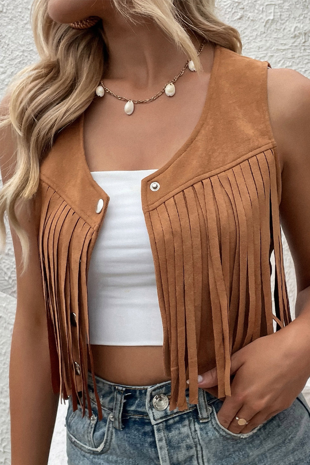 Roxy Vest-Western Culture Leather