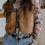 Sherpa Vest-Western Culture Leather