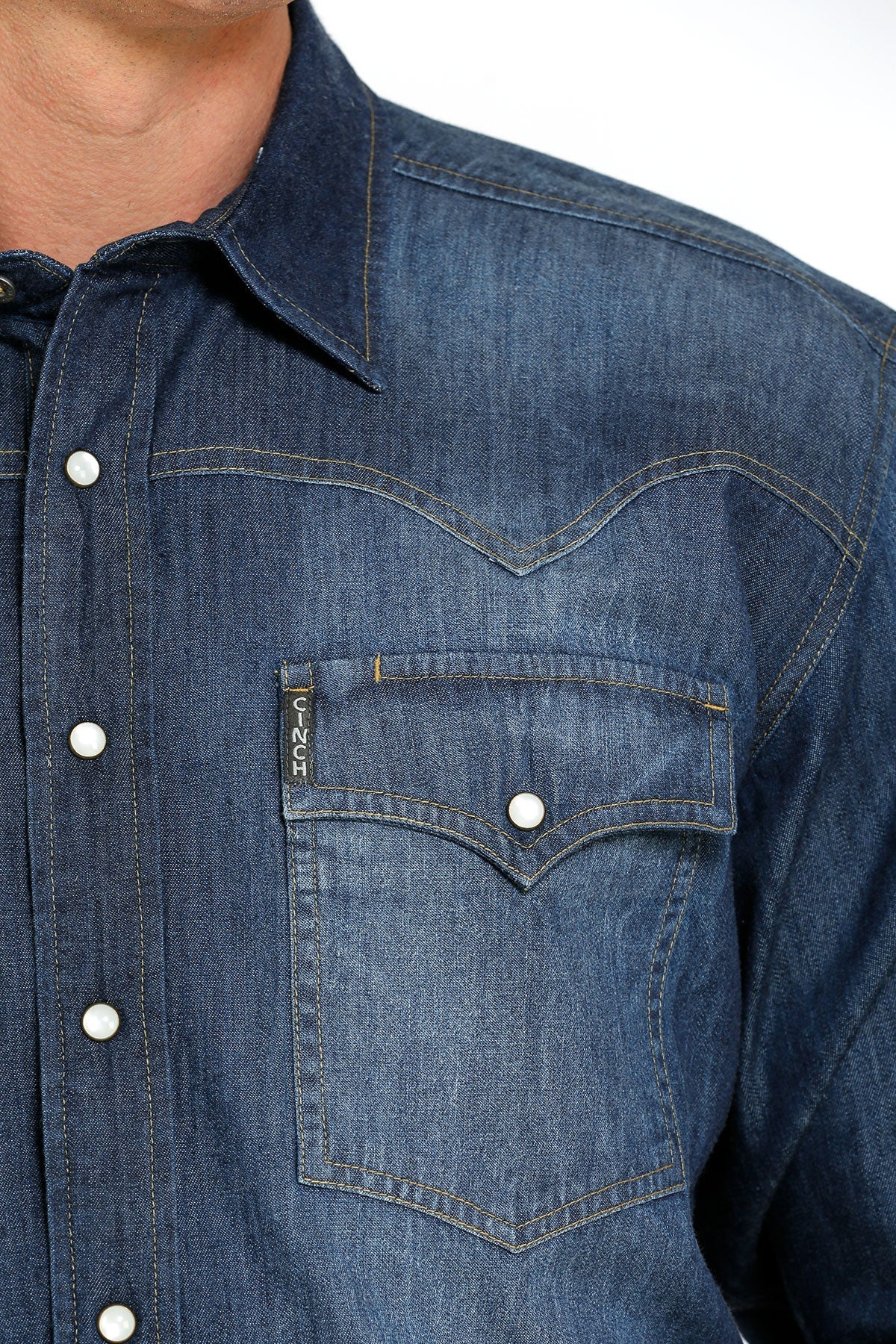 CINCH Denim Shirt-Western Culture Leather